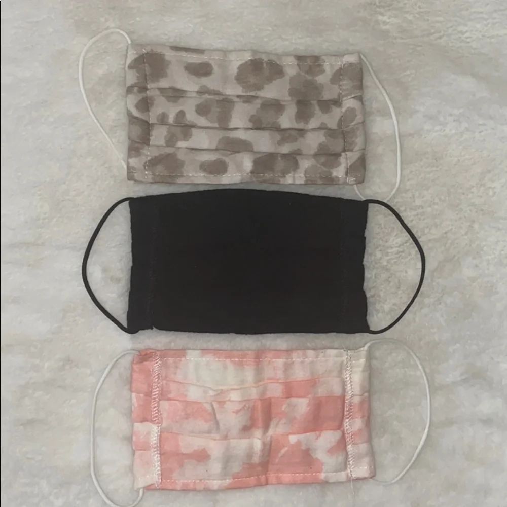 New Face Masks - Set of 3